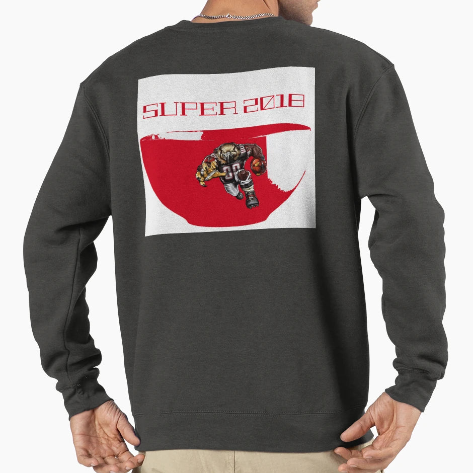 Super B O W L 2018 Falcons Sweatshirt - Casual Everyday Wear Men Women - T-Shirt, Sweatshirt, Hoodie
