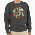 American Football Sport Sweatshirt - Minimalist Print Men Women - T-Shirt, Sweatshirt, Hoodie