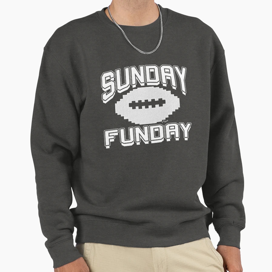 Sunday Funday Football Tailgate Party Sweatshirt - Unique Graphic Unisex - T-Shirt, Sweatshirt, Hoodie
