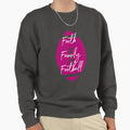 Faith Family Football Southern Fall Sweatshirt - Minimalist Print Men Women - T-Shirt, Sweatshirt, Hoodie