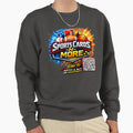 Sports Cards N More Logo W Qr Sweatshirt - Aesthetic Graphic for Adults - T-Shirt, Sweatshirt, Hoodie