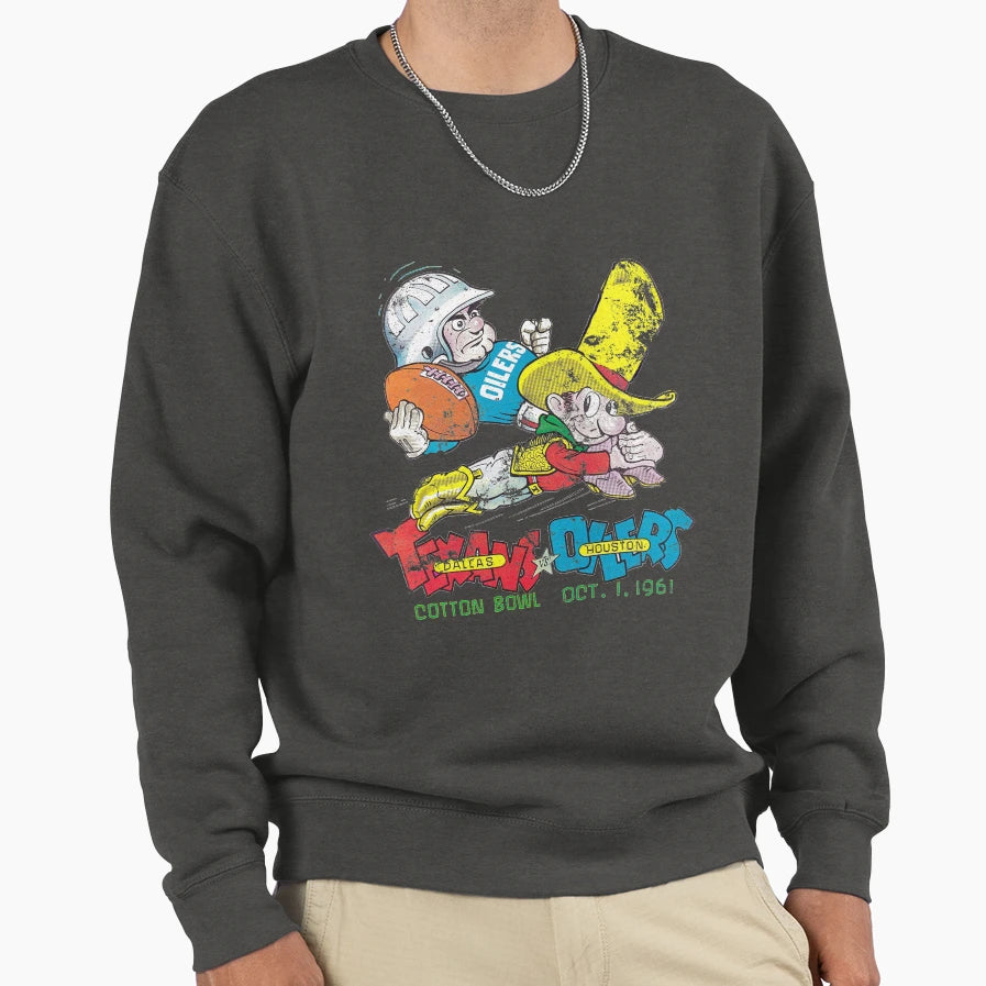 Texas Football Sweatshirt - Unique Graphic Men Women - T-Shirt, Sweatshirt, Hoodie