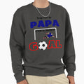 Gift Dad Goal Goalkeeper Football Sweatshirt - Graphic Print Unisex - T-Shirt, Sweatshirt, Hoodie