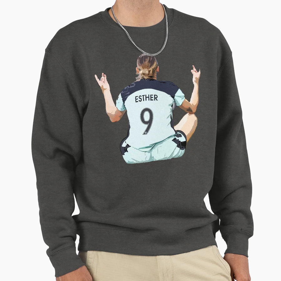 Esther Gonzalez Sweatshirt - Trendy Graphic for Adults - T-Shirt, Sweatshirt, Hoodie
