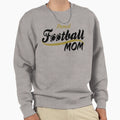 Proud Football Mom Sweatshirt - Aesthetic Graphic for Adults - T-Shirt, Sweatshirt, Hoodie