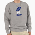 1 Dad Football Sports Fan Gift Sweatshirt - Casual Everyday Wear Unisex - T-Shirt, Sweatshirt, Hoodie