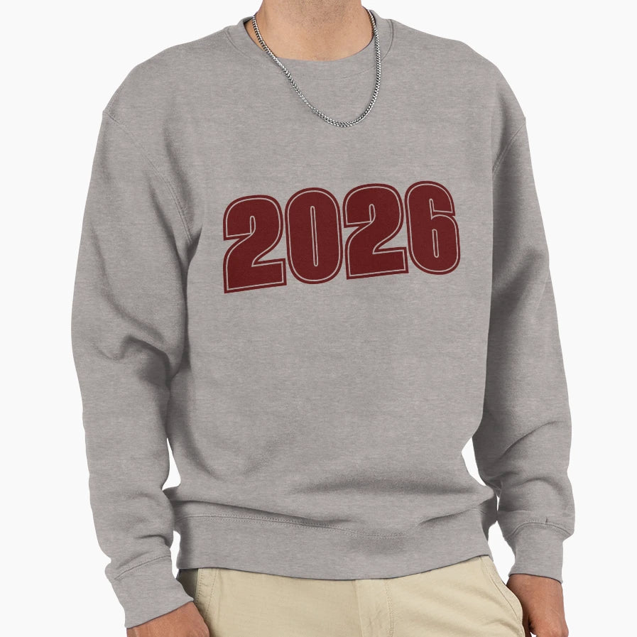 2026 Year 2026 Hello 2026 Sweatshirt - Fun Novelty Design Men Women - T-Shirt, Sweatshirt, Hoodie