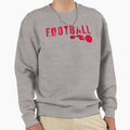 Football Foot And Ball Sweatshirt - Fun Novelty Design for Adults - T-Shirt, Sweatshirt, Hoodie