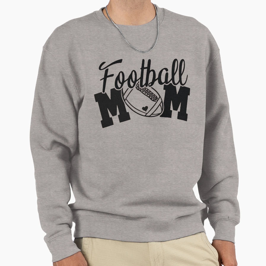 Football Mom Sweatshirt - Custom Art Print for Adults - T-Shirt, Sweatshirt, Hoodie