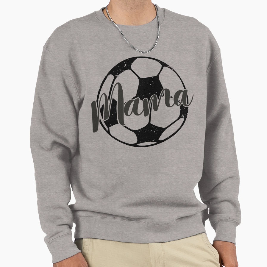 Soccer Mama Sweatshirt - Trendy Graphic Unisex - T-Shirt, Sweatshirt, Hoodie