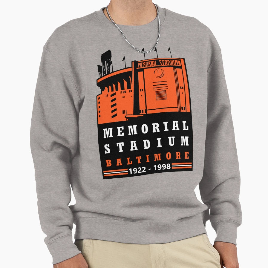Memorial Stadium Sweatshirt - Trendy Graphic Unisex - T-Shirt, Sweatshirt, Hoodie