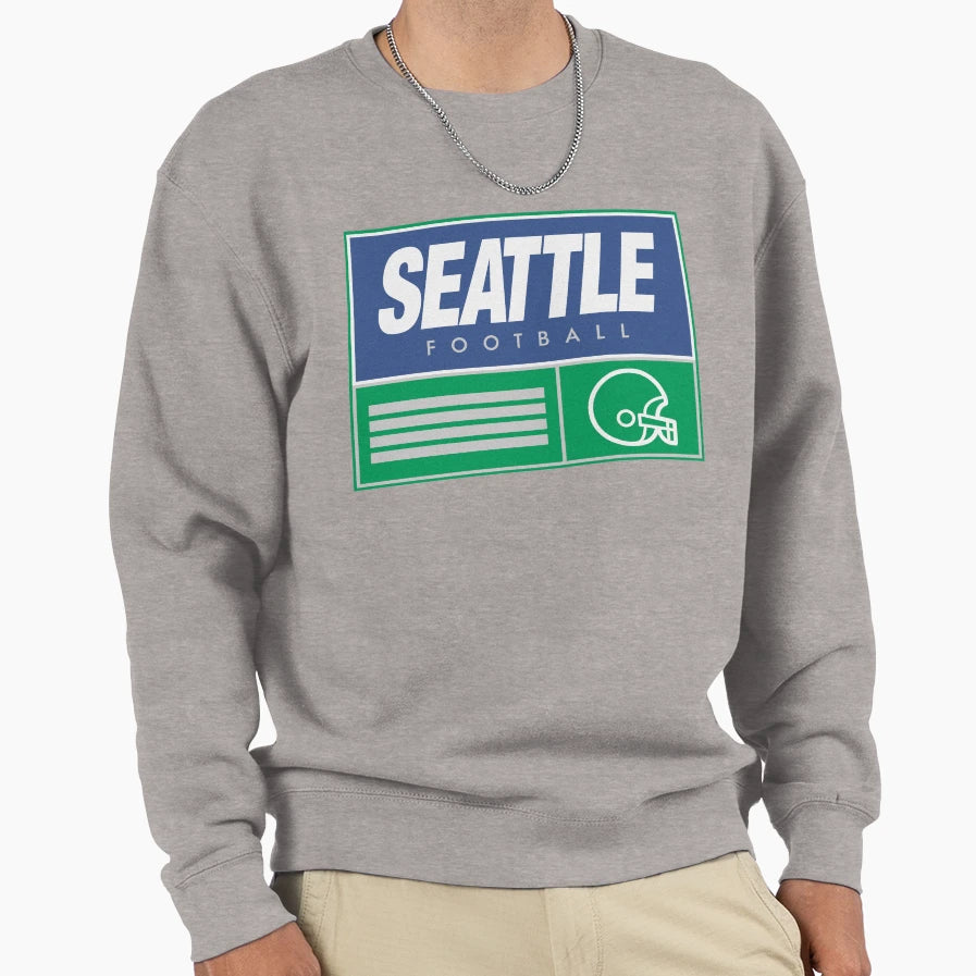 Seattle Soccer Sweatshirt - Aesthetic Graphic Unisex - T-Shirt, Sweatshirt, Hoodie
