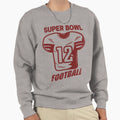 Super Bowl Sweatshirt - Aesthetic Graphic Men Women - T-Shirt, Sweatshirt, Hoodie