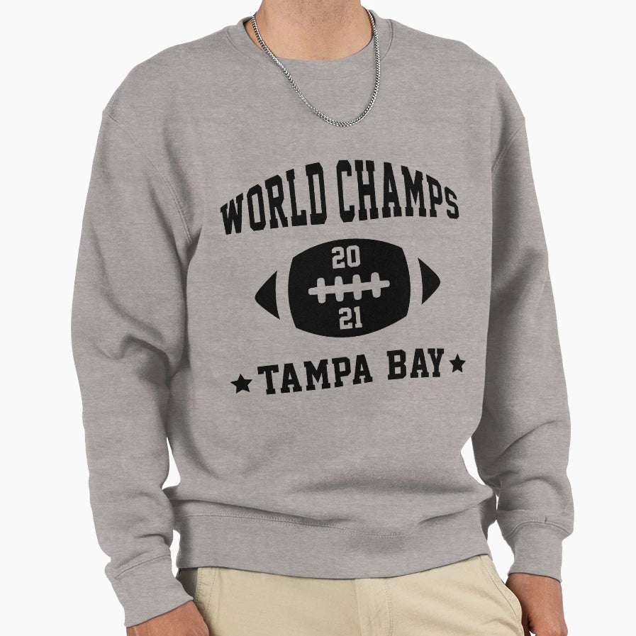 2021 Tampa Bay Football Gift Sweatshirt - Casual Everyday Wear Men Women - T-Shirt, Sweatshirt, Hoodie