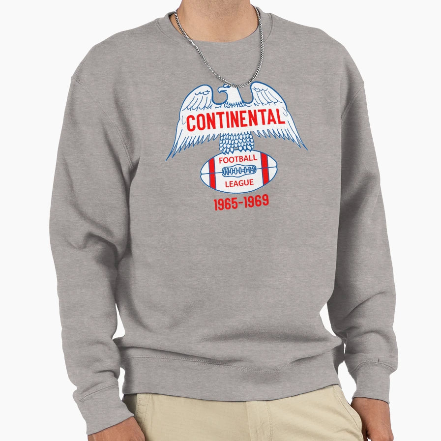 Continental Football League Sweatshirt - Custom Art Print Unisex - T-Shirt, Sweatshirt, Hoodie