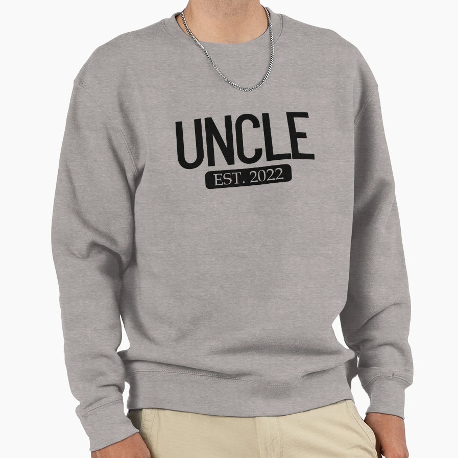 Uncle Est 2022 New Uncle This Year Sweatshirt - Unique Graphic Men Women - T-Shirt, Sweatshirt, Hoodie