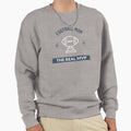 Football Mom Real Mvp 2024 Sweatshirt - Fun Novelty Design Unisex - T-Shirt, Sweatshirt, Hoodie