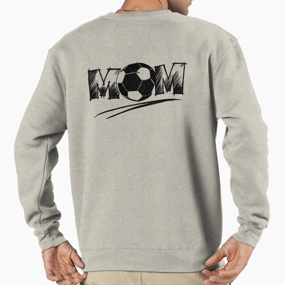 Soccer Mom Support Your Sweatshirt - Minimalist Print Unisex - T-Shirt, Sweatshirt, Hoodie