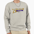 Baltimore 90S Football Sweatshirt - Novelty Apparel Unisex - T-Shirt, Sweatshirt, Hoodie