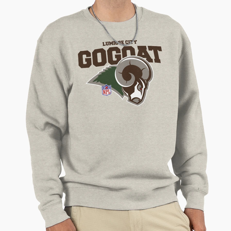 Lumiose City Gogoat Sweatshirt - Novelty Apparel Men Women - T-Shirt, Sweatshirt, Hoodie