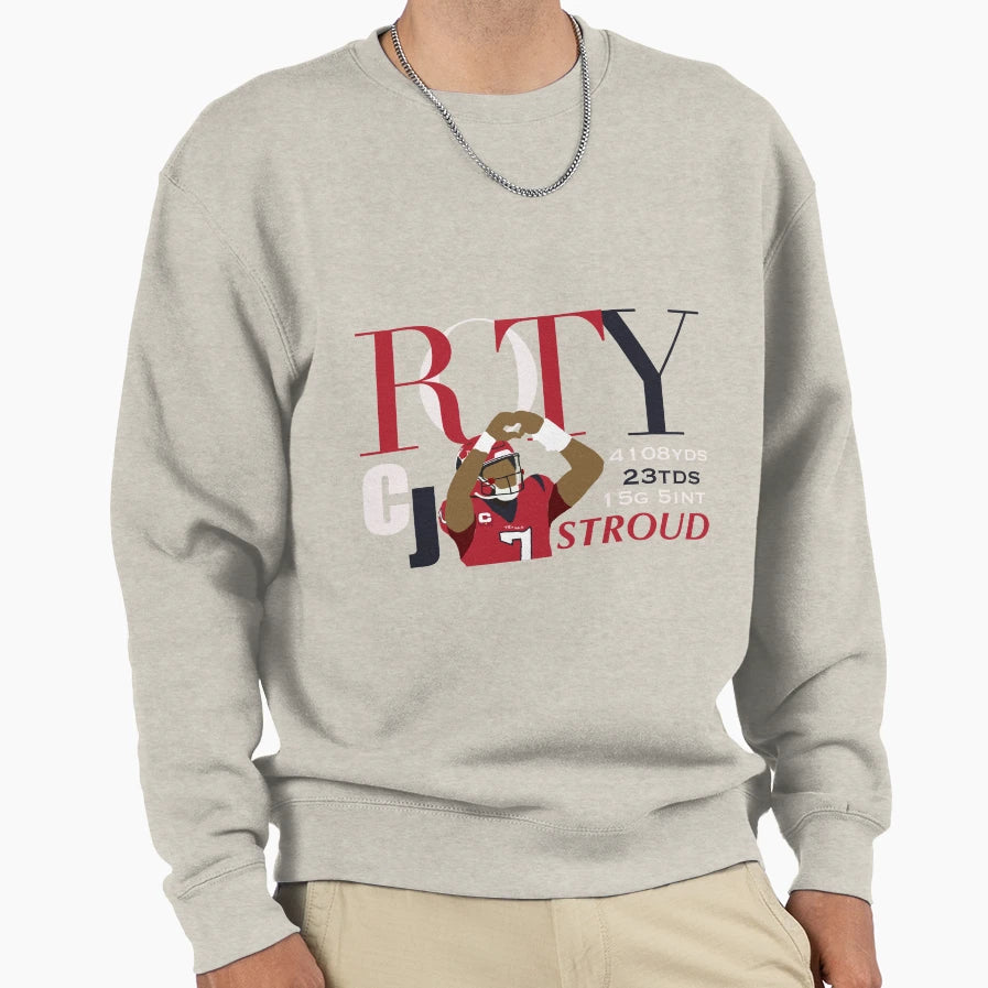 Nfl Rookie Year Sweatshirt - Custom Art Print for Adults - T-Shirt, Sweatshirt, Hoodie