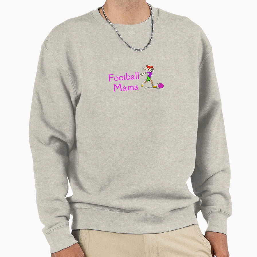 Football Mama Sweatshirt - Custom Art Print for Adults - T-Shirt, Sweatshirt, Hoodie