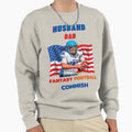 Husband Dad Fantasy Football Sweatshirt - Fun Novelty Design for Adults - T-Shirt, Sweatshirt, Hoodie