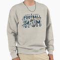Football Mom Minimalist Sweatshirt - Streetwear Style Unisex - T-Shirt, Sweatshirt, Hoodie