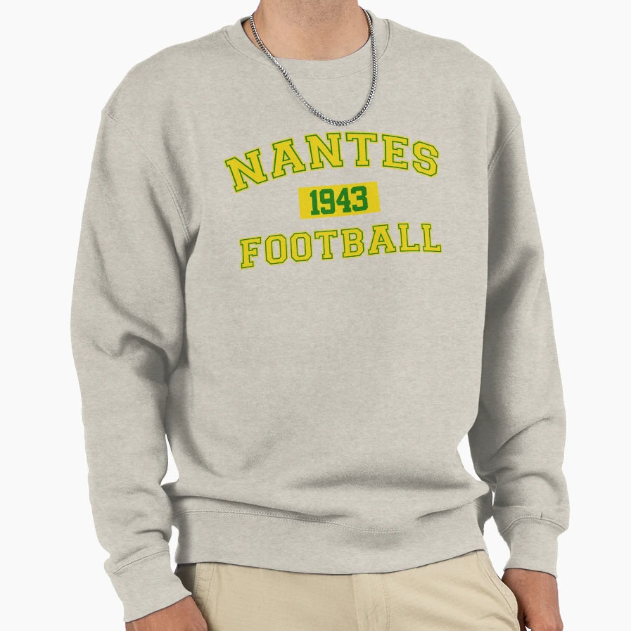 Nantes Football Athletic College 1 Sweatshirt - Streetwear Style Unisex - T-Shirt, Sweatshirt, Hoodie