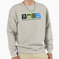 Minimalist Fantasy Football Sweatshirt - Fun Novelty Design Men Women - T-Shirt, Sweatshirt, Hoodie
