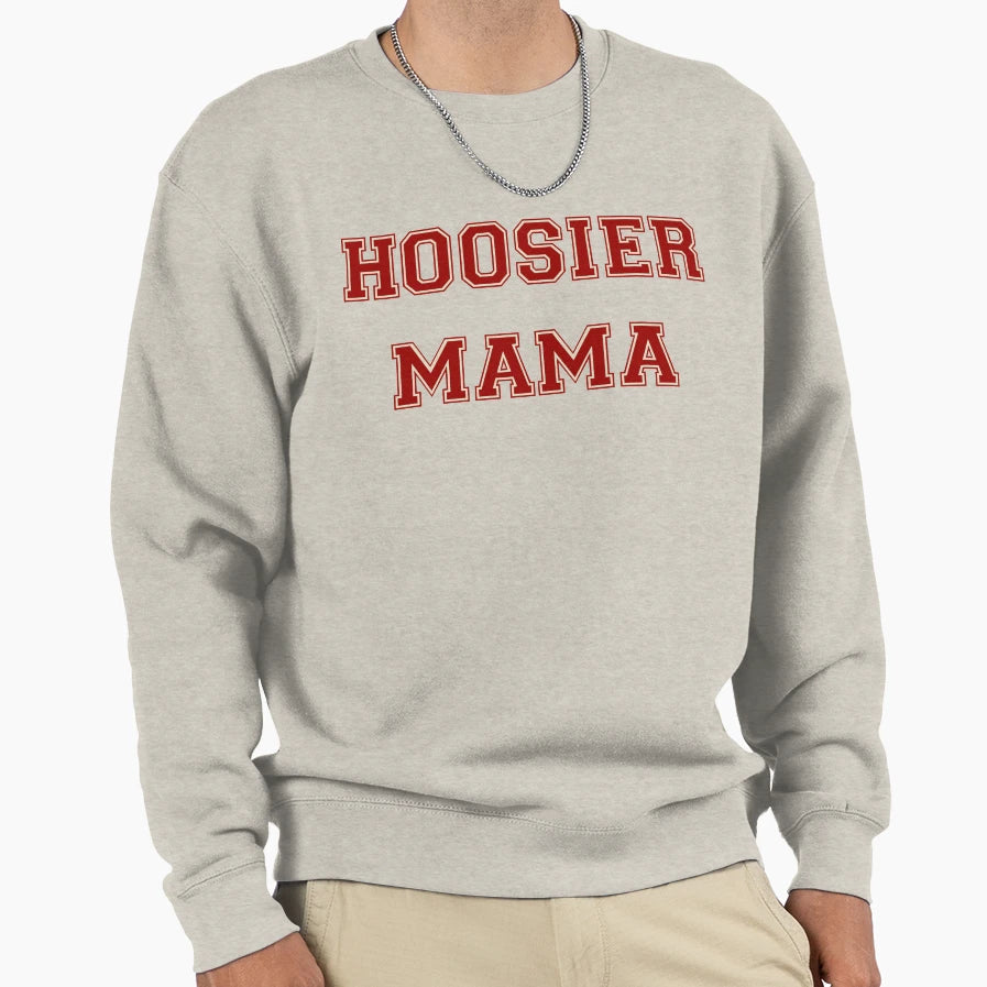 Hoosier Mama Sweatshirt - Custom Art Print Unisex - T-Shirt, Sweatshirt, Hoodie