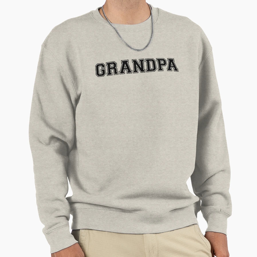 Grandpa Greatness Sweatshirt - Minimalist Print Unisex - T-Shirt, Sweatshirt, Hoodie