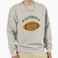 Football Football Dad Sweatshirt - Trendy Graphic for Adults - T-Shirt, Sweatshirt, Hoodie