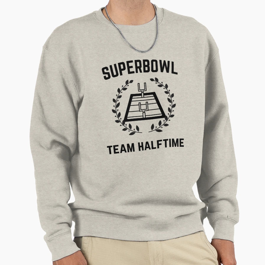 Superbowl Team Halftime Funny Game Sweatshirt - Trendy Graphic for Adults - T-Shirt, Sweatshirt, Hoodie