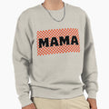 Funny Checkered Mama T-Shirt - Minimalist Print for Adults - T-Shirt, Sweatshirt, Hoodie