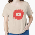 Creative Logo Design You Tube by charithimantha - Adult & Kids T-Shirts, Sweatshirts & Hoodies apparel design preview 1