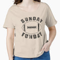 Sunday Funday Football T-Shirt - Graphic Print for Adults - T-Shirt, Sweatshirt, Hoodie