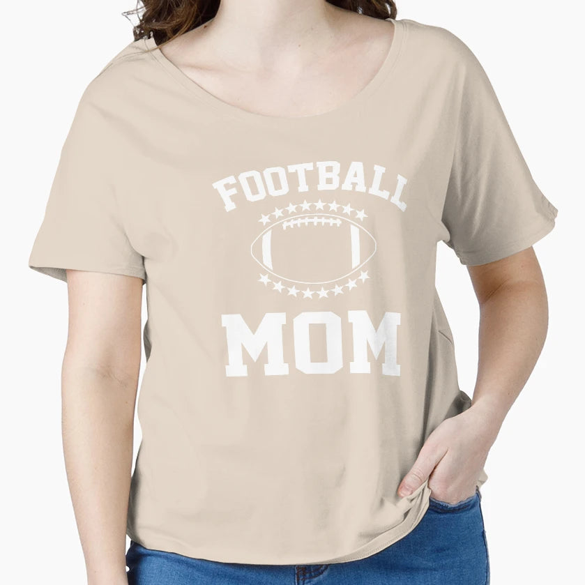 Football Mom T-Shirt - Trendy Graphic for Adults - T-Shirt, Sweatshirt, Hoodie
