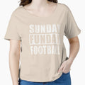 Sunday Funday Football T-Shirt - Unique Graphic Men Women - T-Shirt, Sweatshirt, Hoodie
