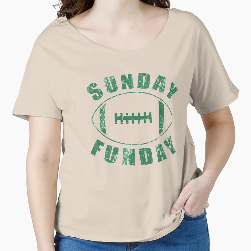 Sunday Funday Football T-Shirt - Streetwear Style for Adults - T-Shirt, Sweatshirt, Hoodie
