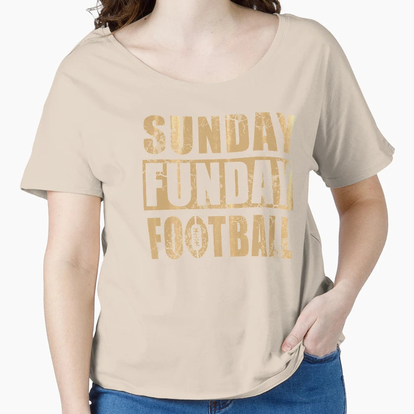 Sunday Funday Football T-Shirt - Streetwear Style Unisex - T-Shirt, Sweatshirt, Hoodie
