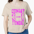 Sunday Funday Football T-Shirt - Aesthetic Graphic Unisex - T-Shirt, Sweatshirt, Hoodie