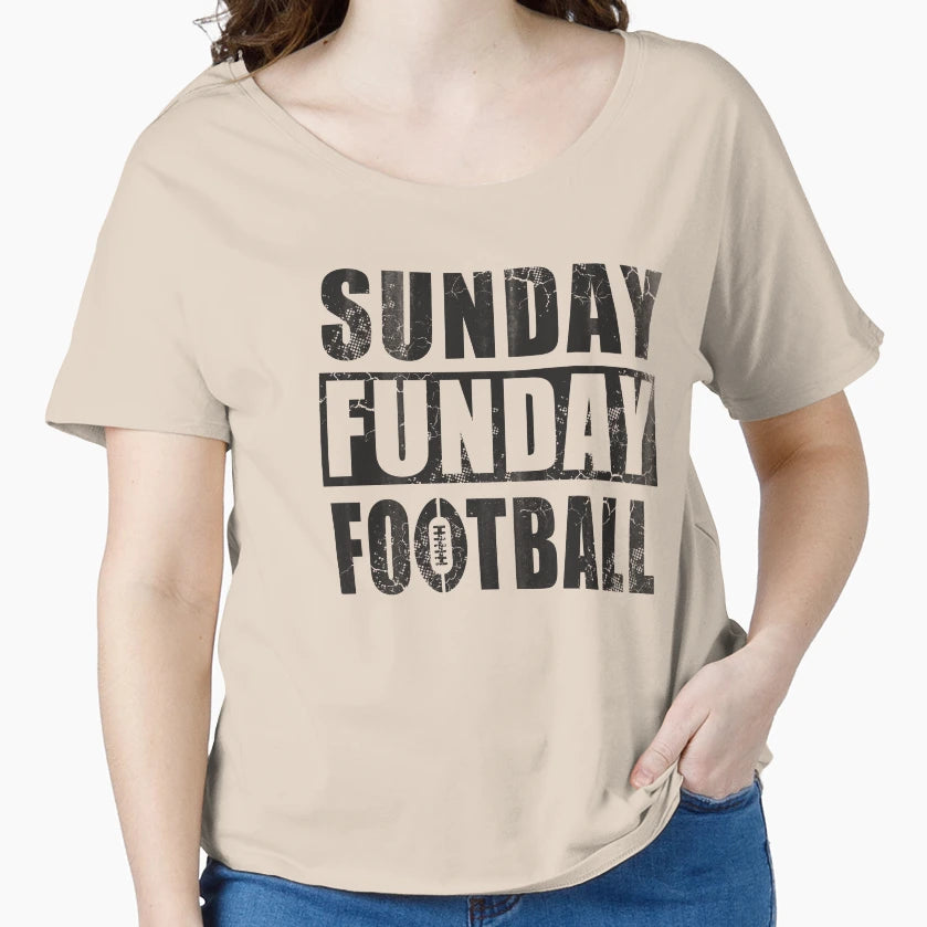 Sunday Funday Football T-Shirt - Streetwear Style Unisex - T-Shirt, Sweatshirt, Hoodie
