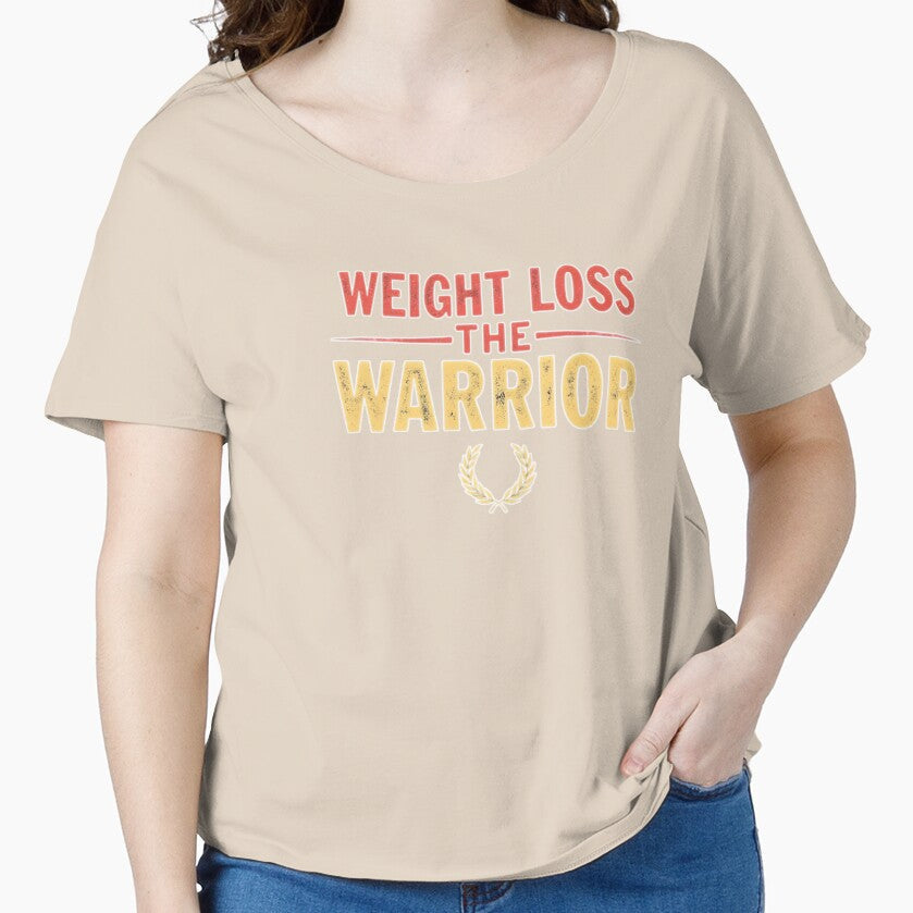 Weight Loss Warrior, Motivational Fitness Top. by - Adult & Kids T-Shirts, Sweatshirts & Hoodies apparel design preview 1