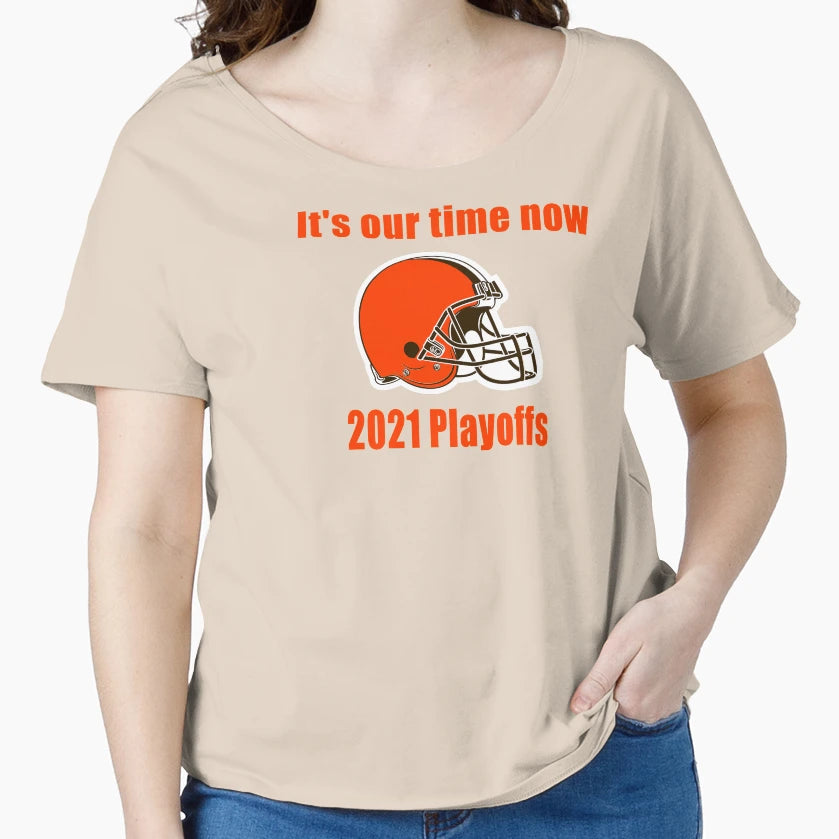 Its Our Time Now 2021 Playoffs T-Shirt - Casual Everyday Wear for Adults - T-Shirt, Sweatshirt, Hoodie