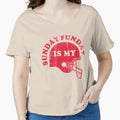 Sunday Is My Funday Football T-Shirt - Graphic Print for Adults - T-Shirt, Sweatshirt, Hoodie