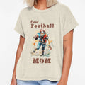 Proud Football Mom Gifts Football Fan T-Shirt - Unique Graphic Men Women - T-Shirt, Sweatshirt, Hoodie