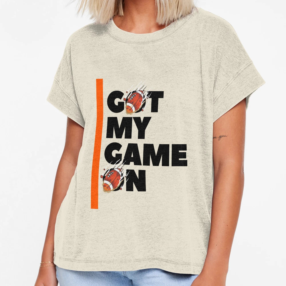 Football Got My Game T-Shirt - Novelty Apparel Men Women - T-Shirt, Sweatshirt, Hoodie