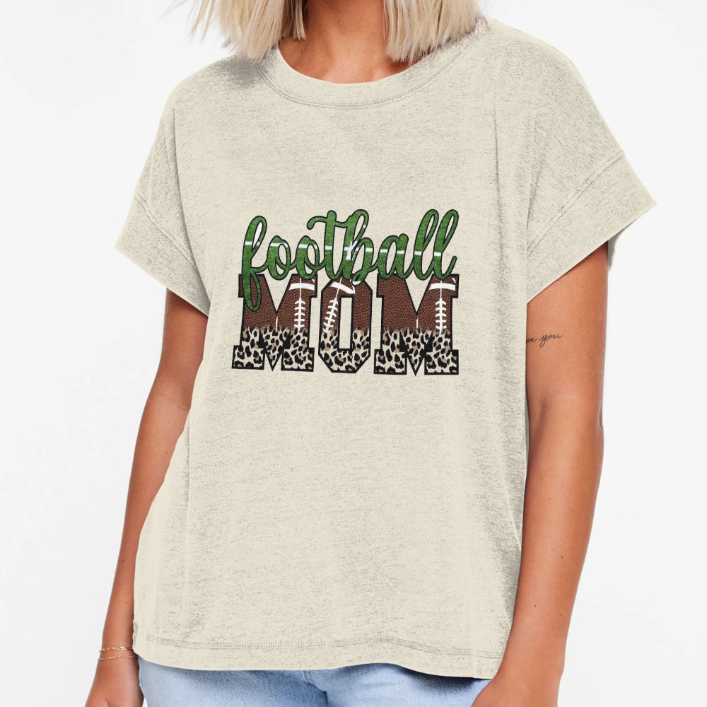 Football Mom Football Season Custom T-Shirt - Trendy Graphic Men Women - T-Shirt, Sweatshirt, Hoodie