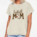 Football Mom Football Season Custom T-Shirt - Graphic Print Unisex - T-Shirt, Sweatshirt, Hoodie